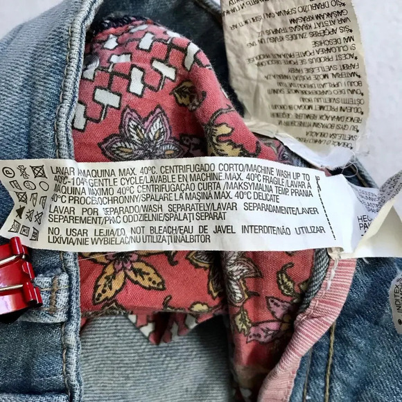 H&M Denim Rules Straight Leg Light Wash Jeans Women 8 - Picture 10 of 10